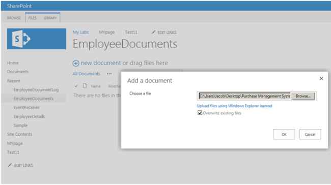 add new document